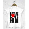Koszulki dla par zakochanych Born to love